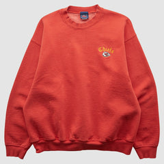 Fanatics Kansas City Chiefs Galt Sand 90s Pullover Sweatshirt Red Vintage