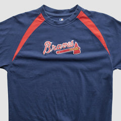 Atlanta Braves Genuine Merchandise 2000s T-shirt - Navy - Vintage - Fanatics Discount