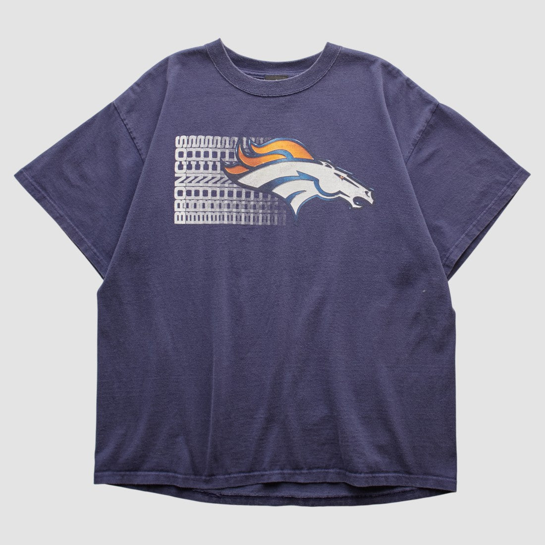 Fanatics Denver Broncos NFL 2000s T-shirt Navy Vintage