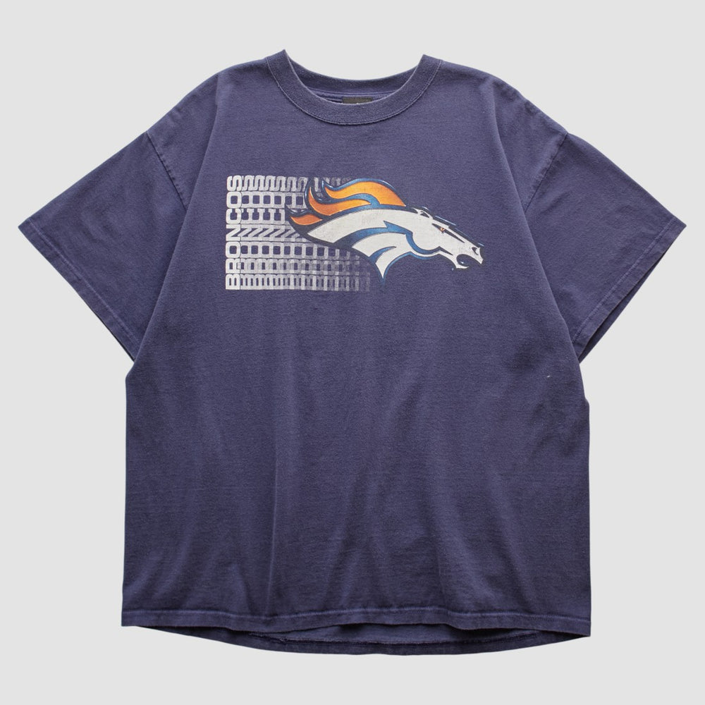 Fanatics Denver Broncos NFL 2000s T-shirt Navy Vintage