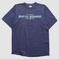 Seattle Mariners Majestic 2000s T-shirt - Navy - Vintage - Fanatics on Sale