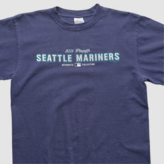 Seattle Mariners Majestic 2000s T-shirt - Navy - Vintage - Fanatics on Sale