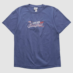 Fanatics New England Patriots Lee Apparel 2000s T-shirt Blue Vintage