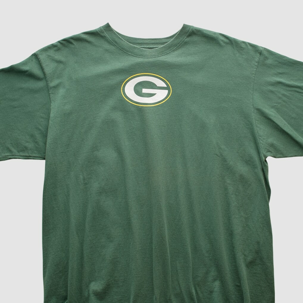 Fanatics Green Bay Packers Reebok 2000s T-shirt Green Vintage