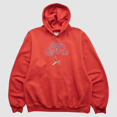 St. Louis Cardinals Genuine Merchandise 2000s Hooded Pullover Sweatshirt - Red - Vintage - Fanatics on Sale