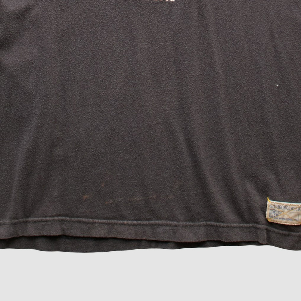 Fanatics Pittsburgh Steelers Reebok 2000s Long Sleeve T-shirt Charcoal Vintage
