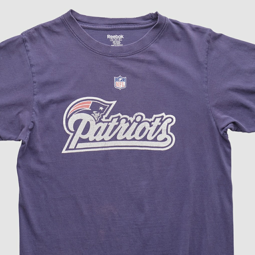 Fanatics New England Patriots Reebok 2000s T-shirt Purple Vintage