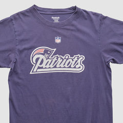 Fanatics New England Patriots Reebok 2000s T-shirt Purple Vintage