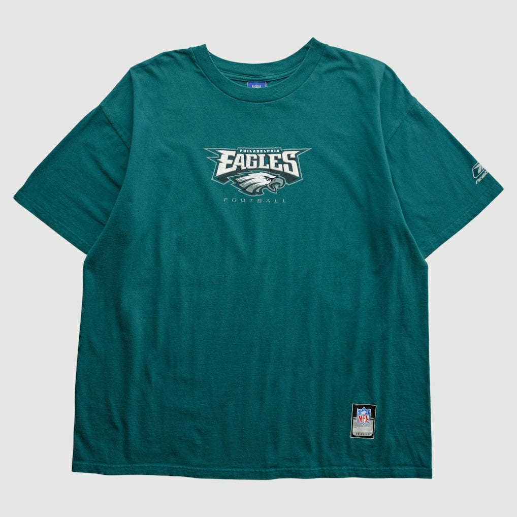 Fanatics Philadelphia Eagles Reebok 2000s T-shirt Teal Vintage