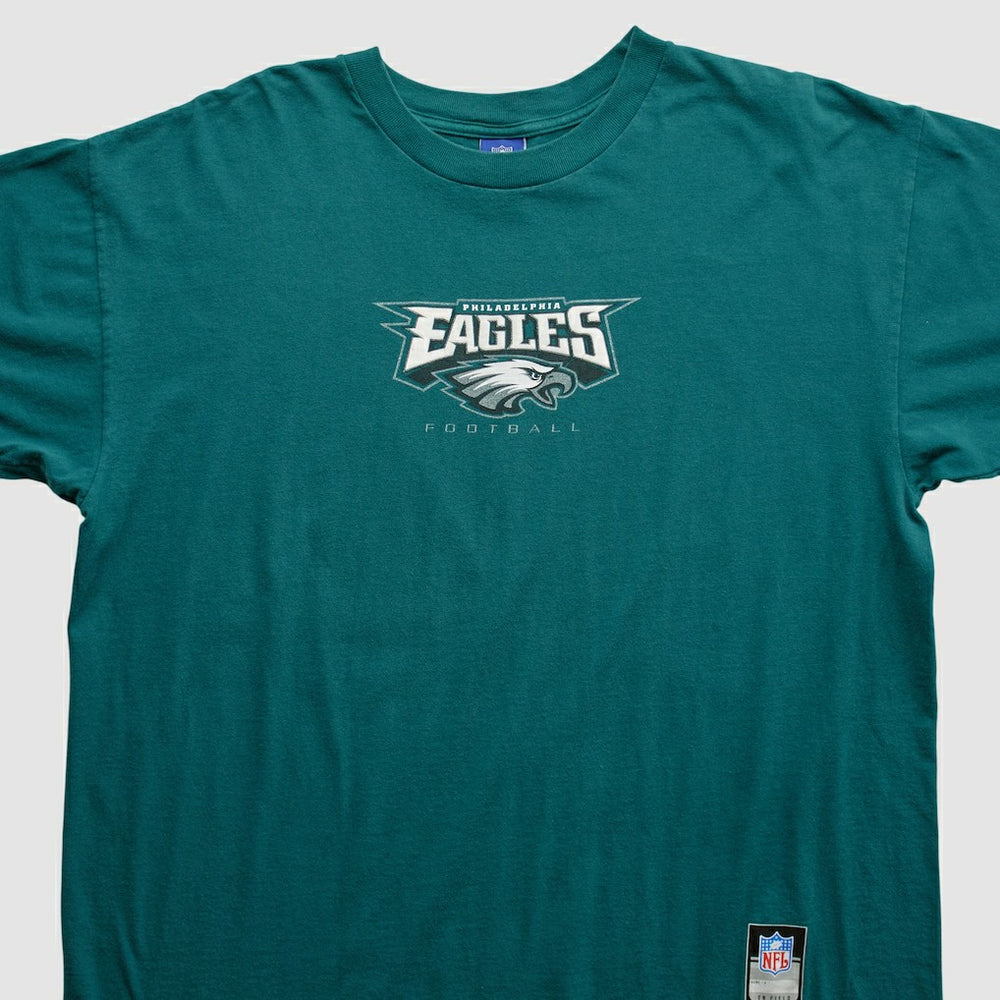 Fanatics Philadelphia Eagles Reebok 2000s T-shirt Teal Vintage
