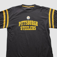 Fanatics Pittsburgh Steelers 2000s Long Sleeve T-shirt Black Vintage