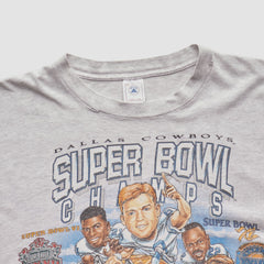Fanatics Dallas Cowboys Delta 1996 T-shirt Heather Gray Vintage