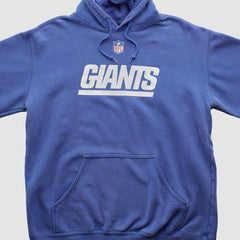 Fanatics New York Giants Reebok 2000s Hooded Pullover Sweatshirt Blue Vintage