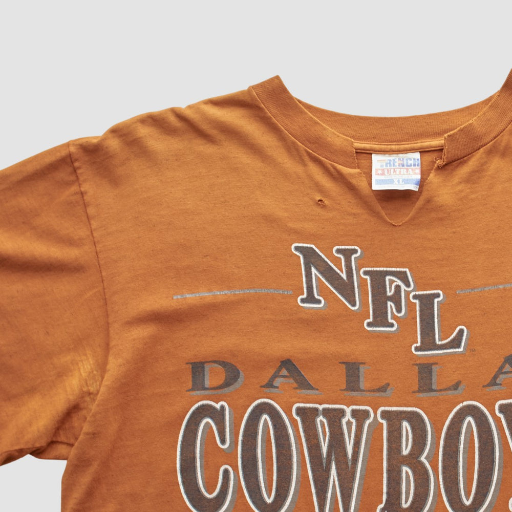 Fanatics Dallas Cowboys Trench 90s T-shirt Orange Vintage
