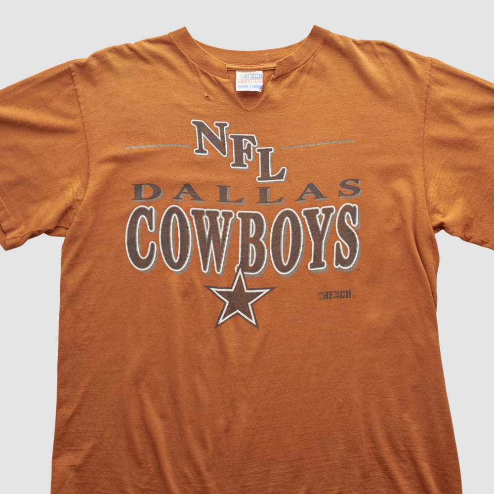 Fanatics Dallas Cowboys Trench 90s T-shirt Orange Vintage
