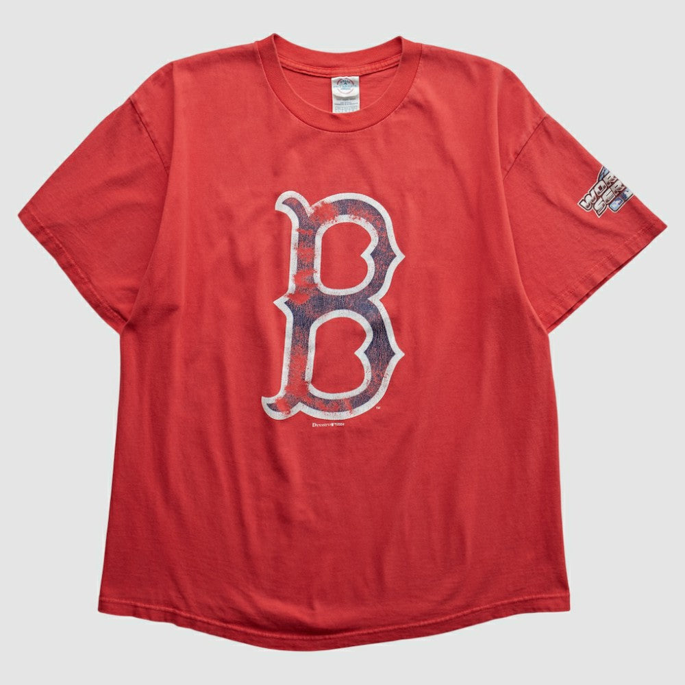 Boston Red Sox Delta 2004 T-shirt - Red - Vintage - Fanatics Online