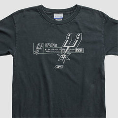 San Antonio Spurs Reebok 2000s Long Sleeve T-shirt Black Vintage | Vintage discount