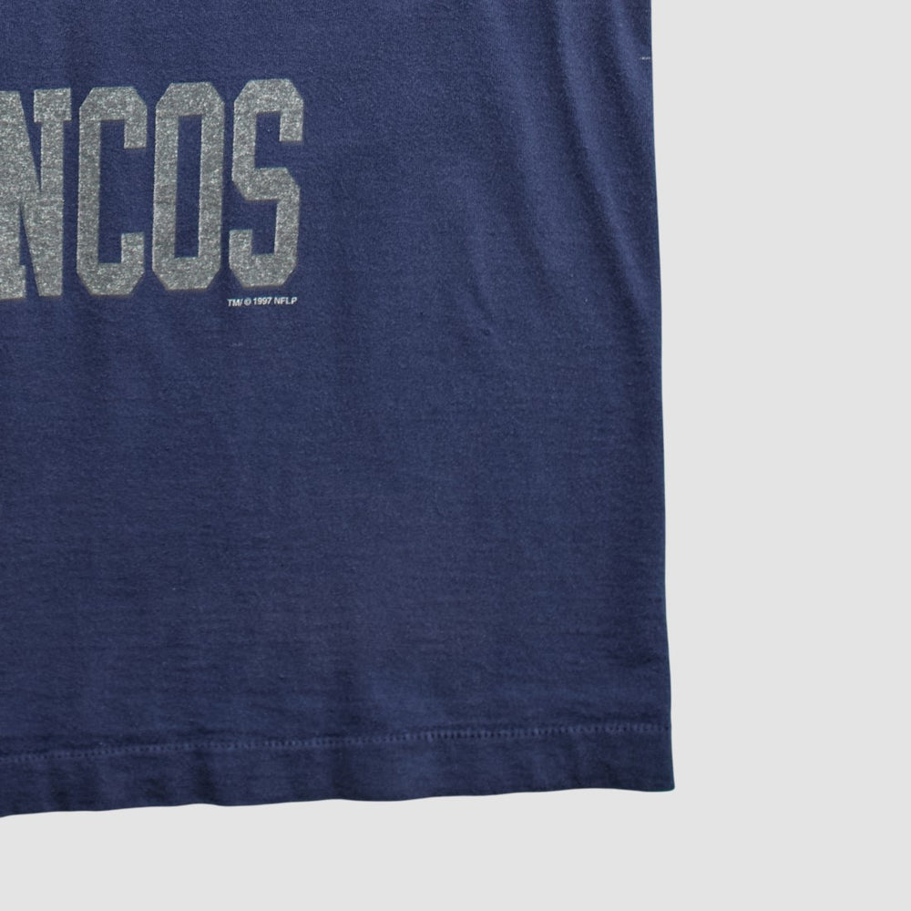 Fanatics Denver Broncosm Sportswear 90s T-shirt Navy Vintage
