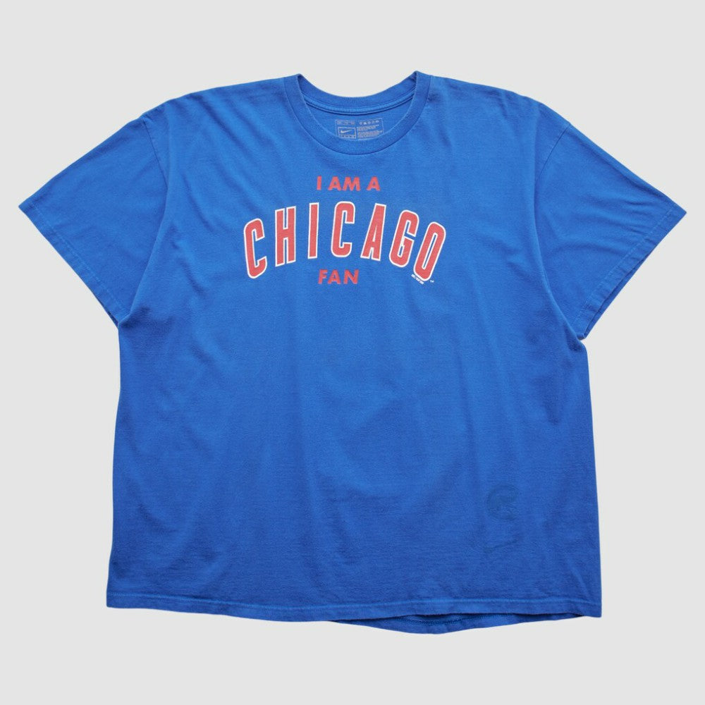 Chicago Cubs Nike 2000s T-shirt - Blue - XVintage - Nike Online