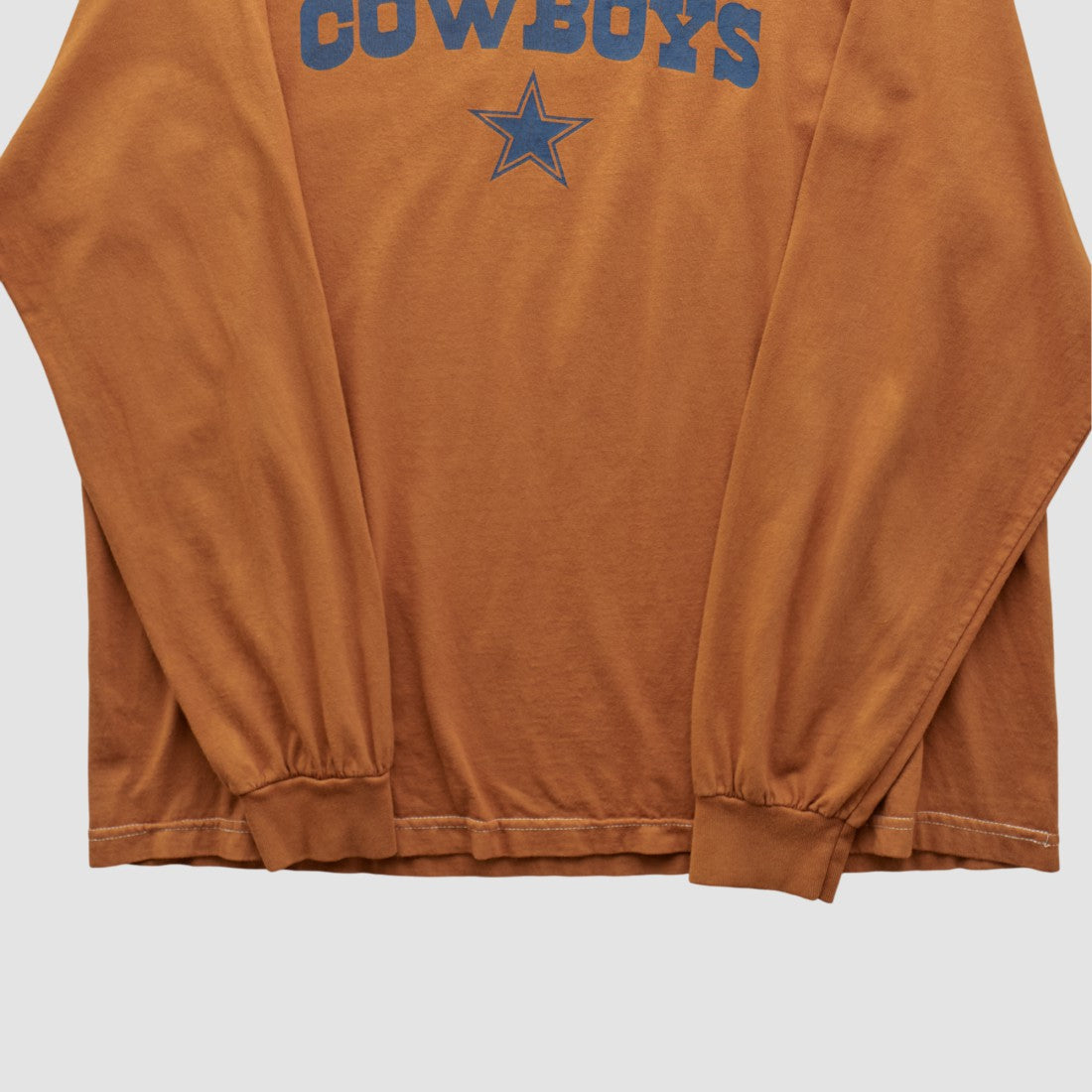 Fanatics Dallas Cowboys 2000s Long Sleeve T-shirt Orange Vintage