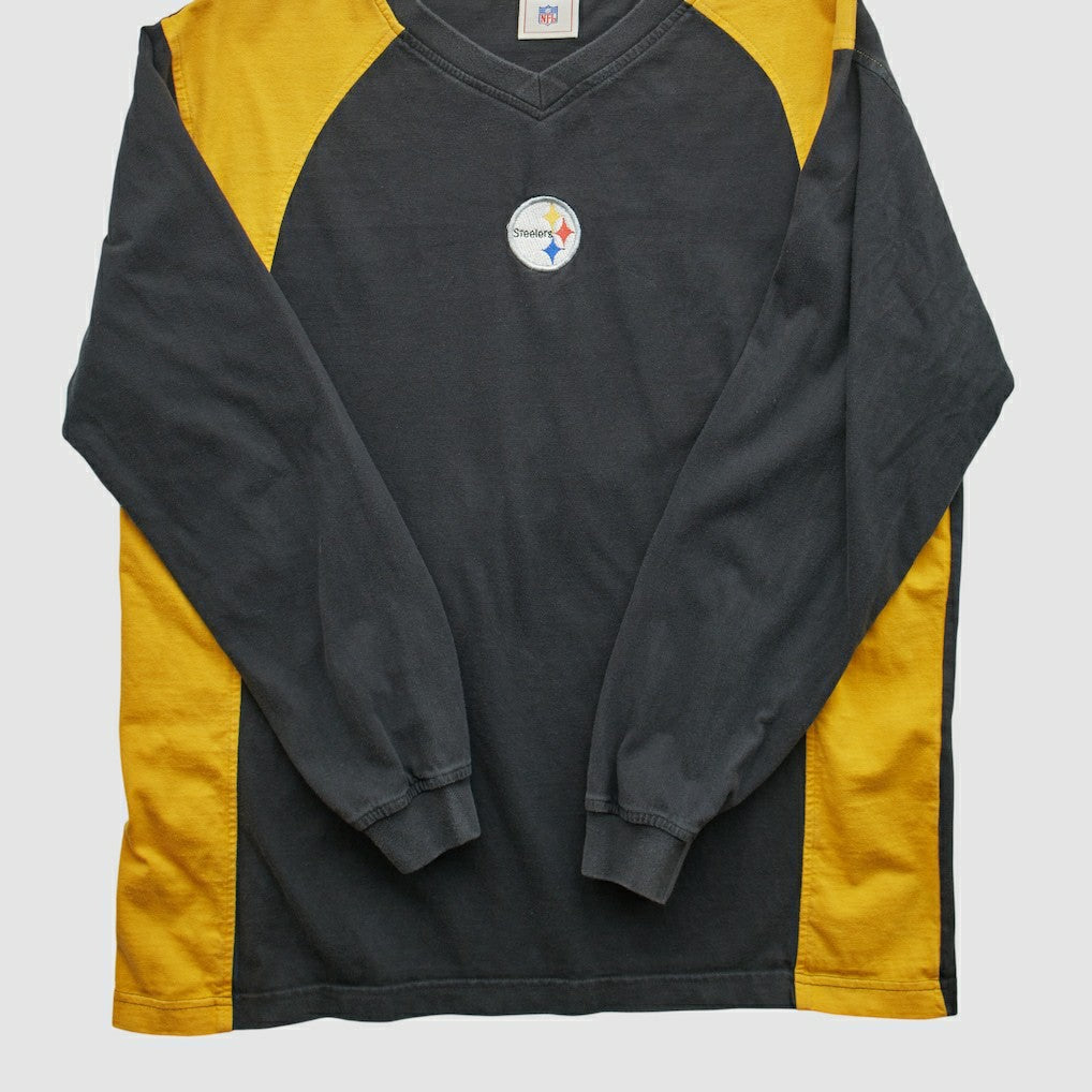 Fanatics Pittsburgh Steelers NFL 2000s Pullover Sweatshirt Black Vintage