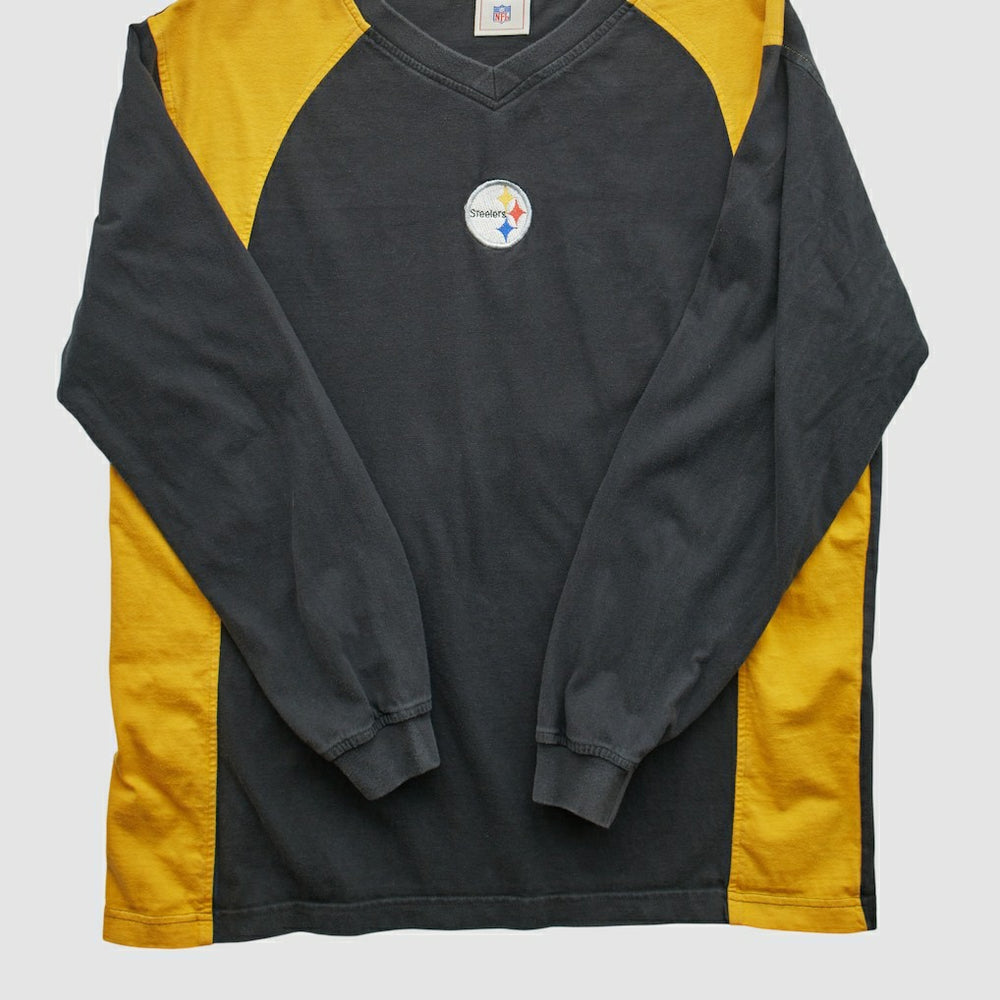 Fanatics Pittsburgh Steelers NFL 2000s Pullover Sweatshirt Black Vintage
