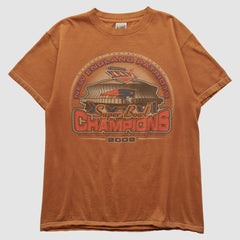 Fanatics New England Patriots 2002 T-shirt Orange Vintage