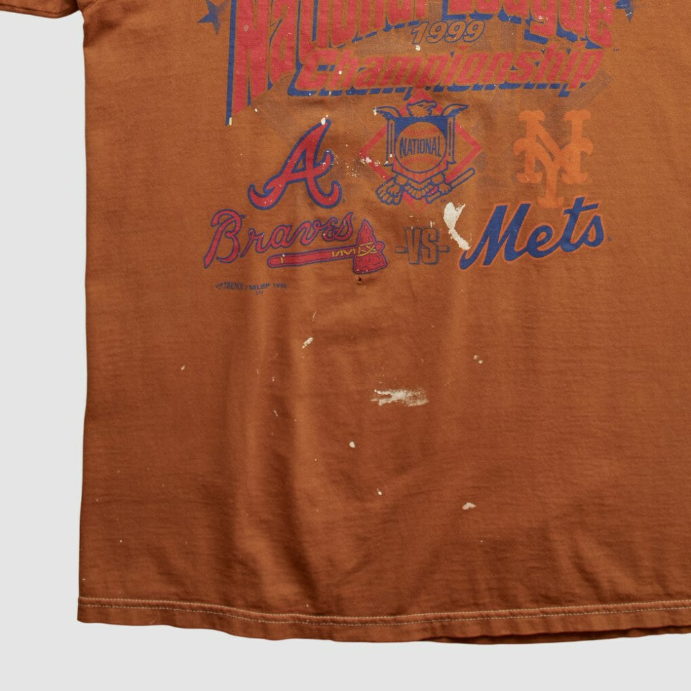 MLB National League Championship Majestic 1999 T-shirt - Orange - Vintage - Fanatics Discount