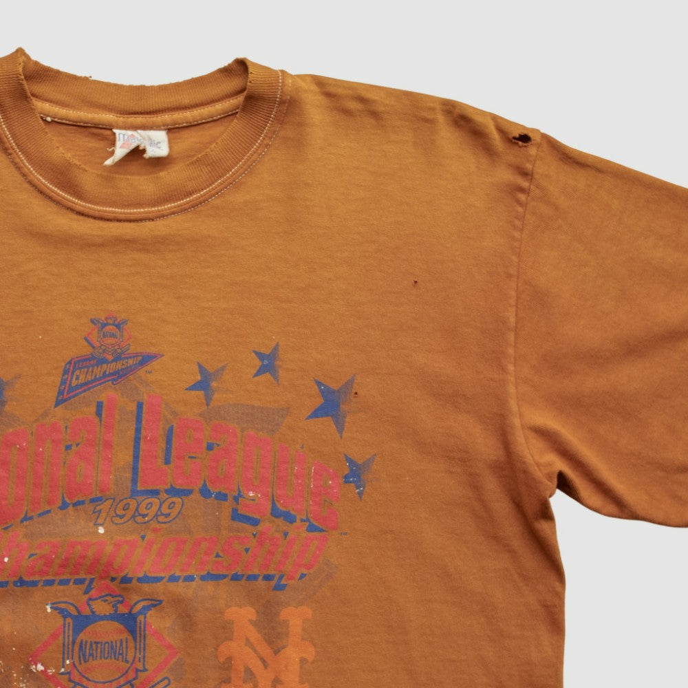 MLB National League Championship Majestic 1999 T-shirt - Orange - Vintage - Fanatics Discount