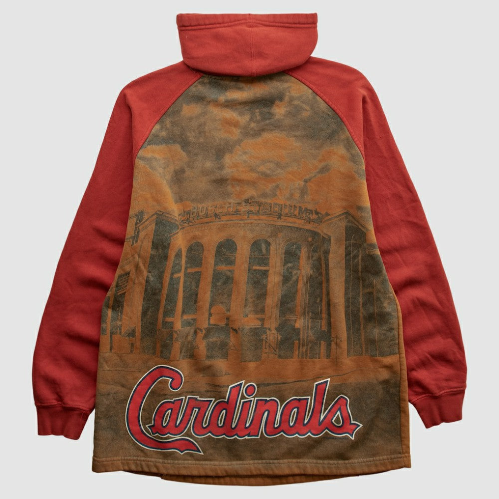 St. Louis Cardinals Majestic 2010s Hooded Pullover Sweatshirt - Brown - Vintage - Fanatics Lifestyle