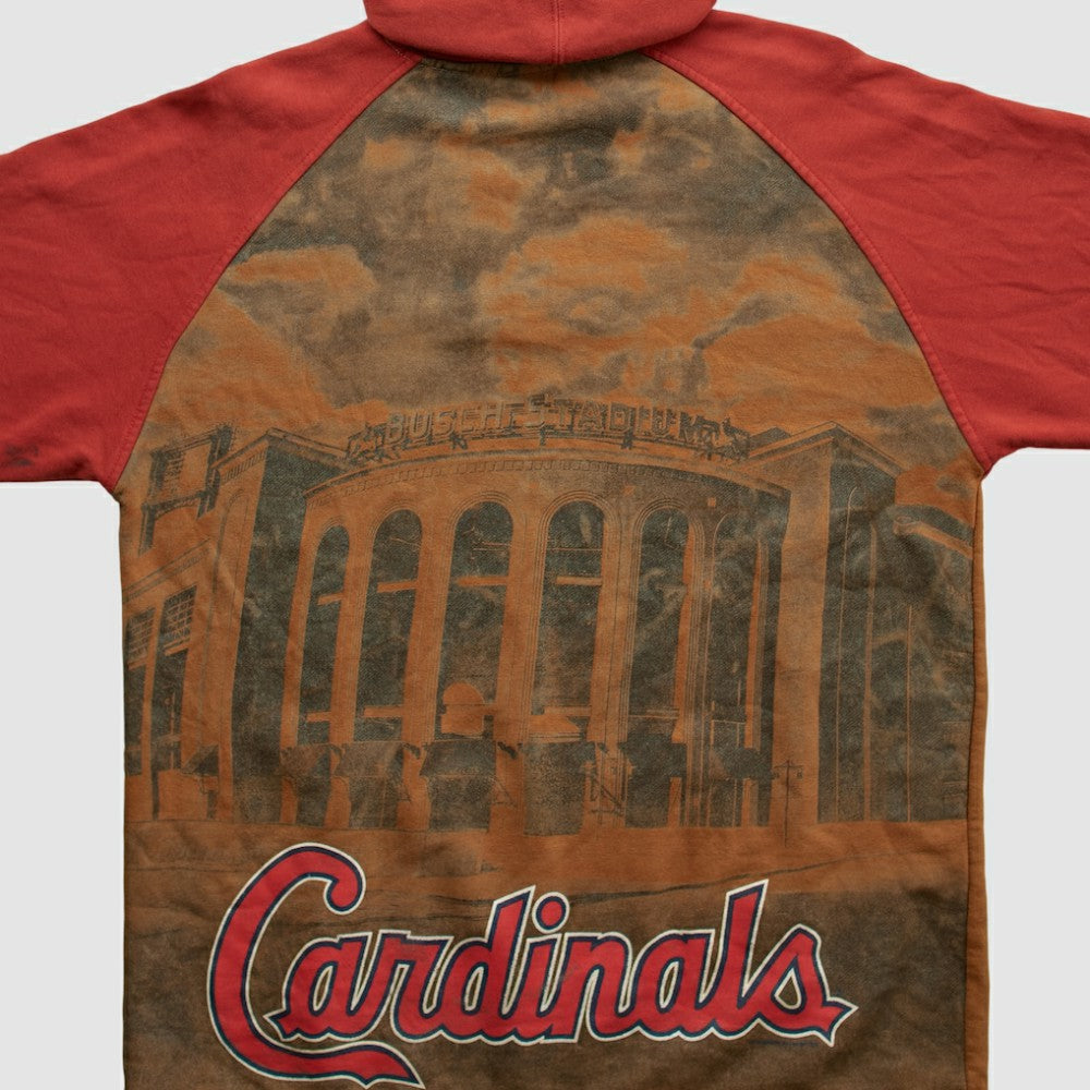 St. Louis Cardinals Majestic 2010s Hooded Pullover Sweatshirt - Brown - Vintage - Fanatics Lifestyle