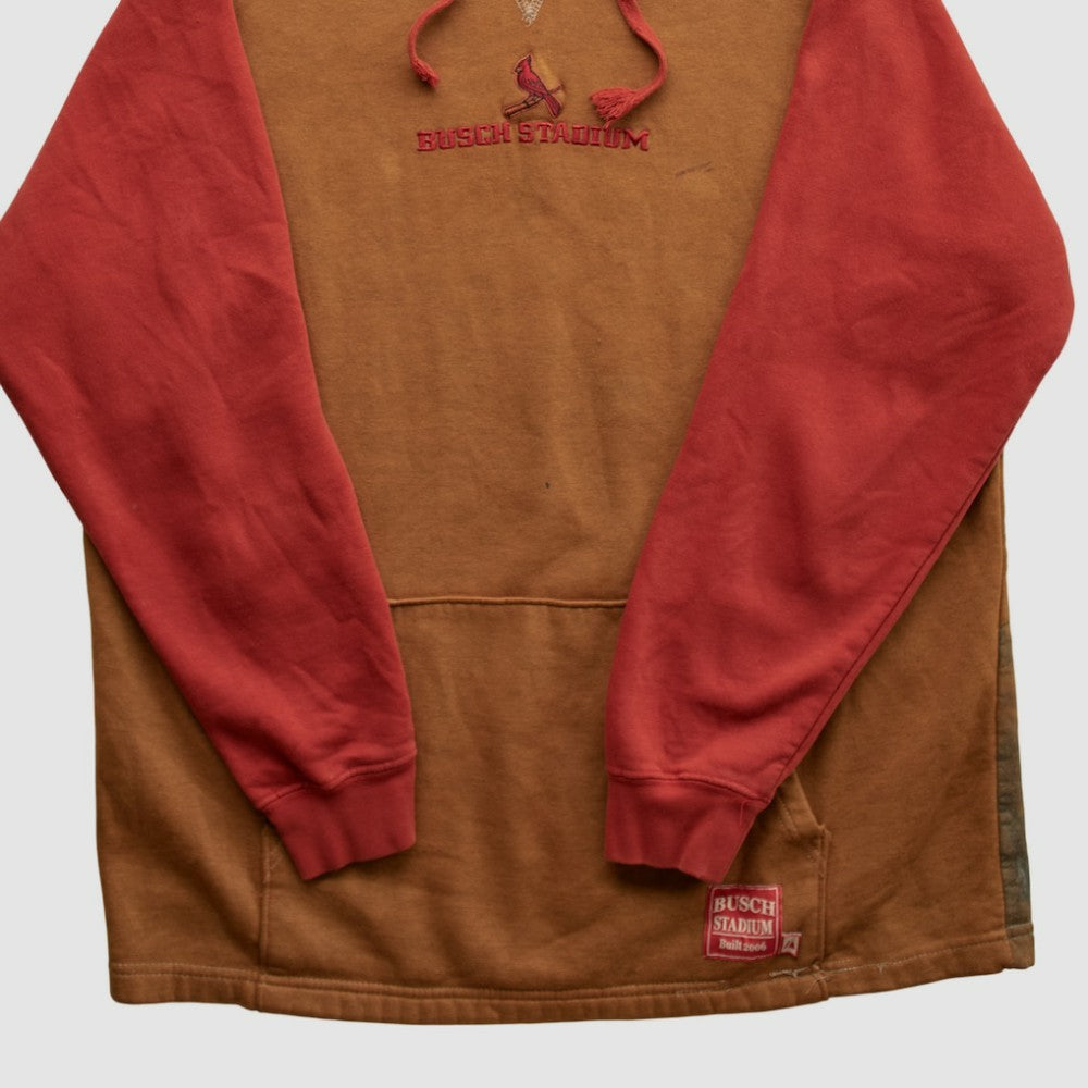 St. Louis Cardinals Majestic 2010s Hooded Pullover Sweatshirt - Brown - Vintage - Fanatics Lifestyle