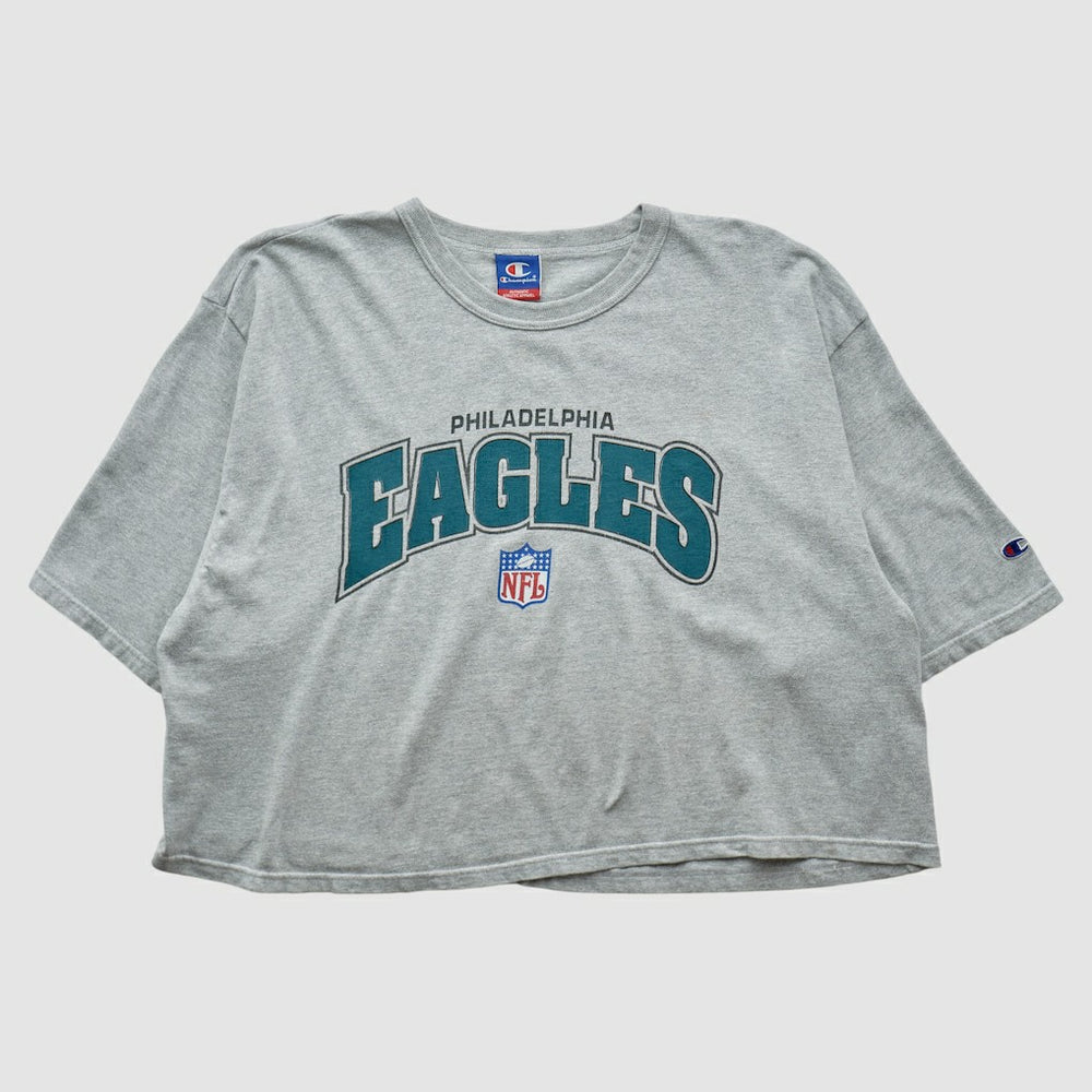Fanatics Philadelphia Eagles Champion 2000s T-shirt Heather Gray Vintage