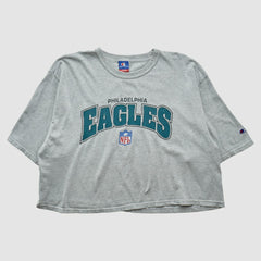 Fanatics Philadelphia Eagles Champion 2000s T-shirt Heather Gray Vintage