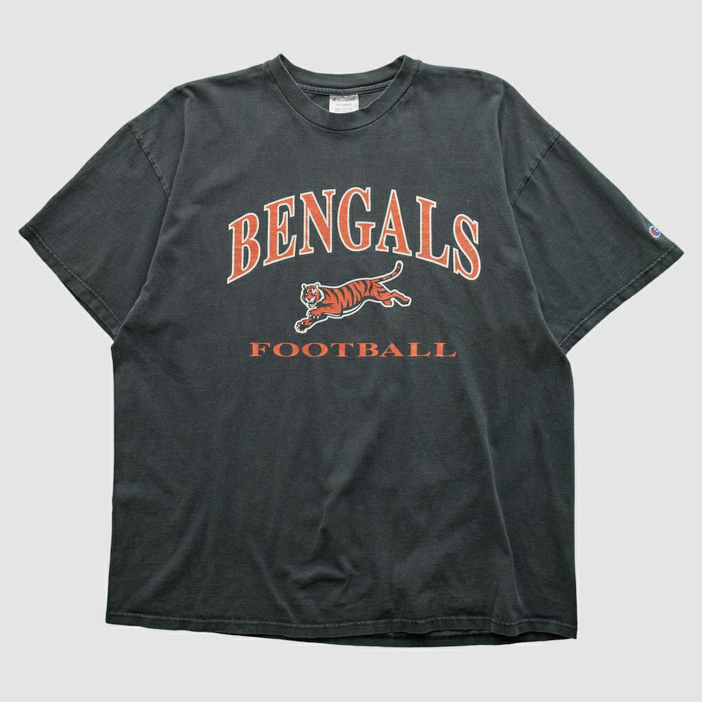 Fanatics Cincinnati Bengals Champion 2000s T-shirt Charcoal Vintage
