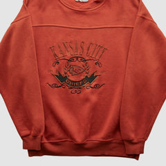 Fanatics Kansas City Chiefs Crable Sportswear 90s Pullover Sweatshirt Red Vintage