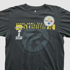 Fanatics Pittsburgh Steelers NFL 2011 Long Sleeve T-shirt Charcoal Vintage