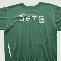 Fanatics New York Jets Reebok 2000s T-shirt Green Vintage