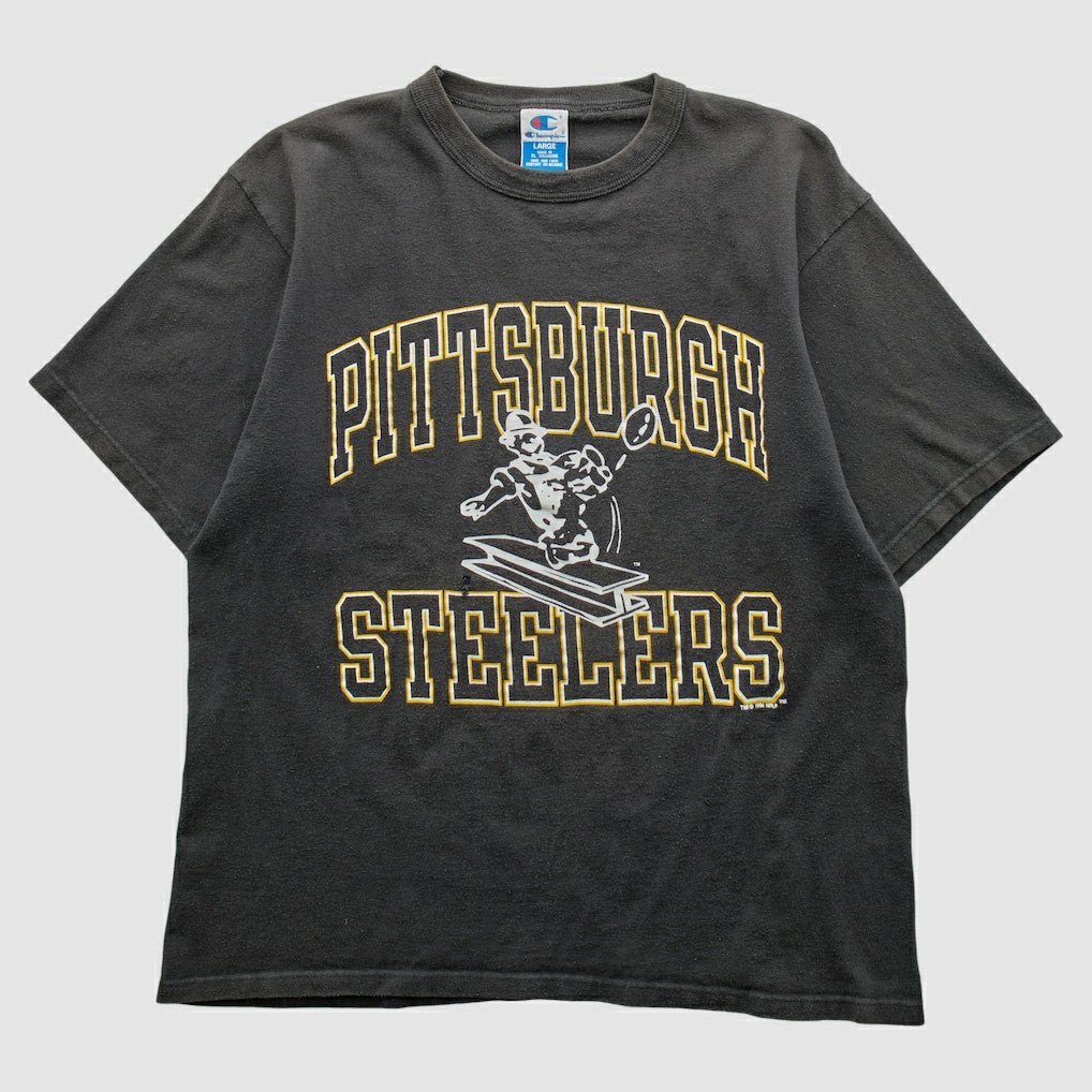 Fanatics Pittsburgh Steelers Champion 1994 T-shirt Black Vintage