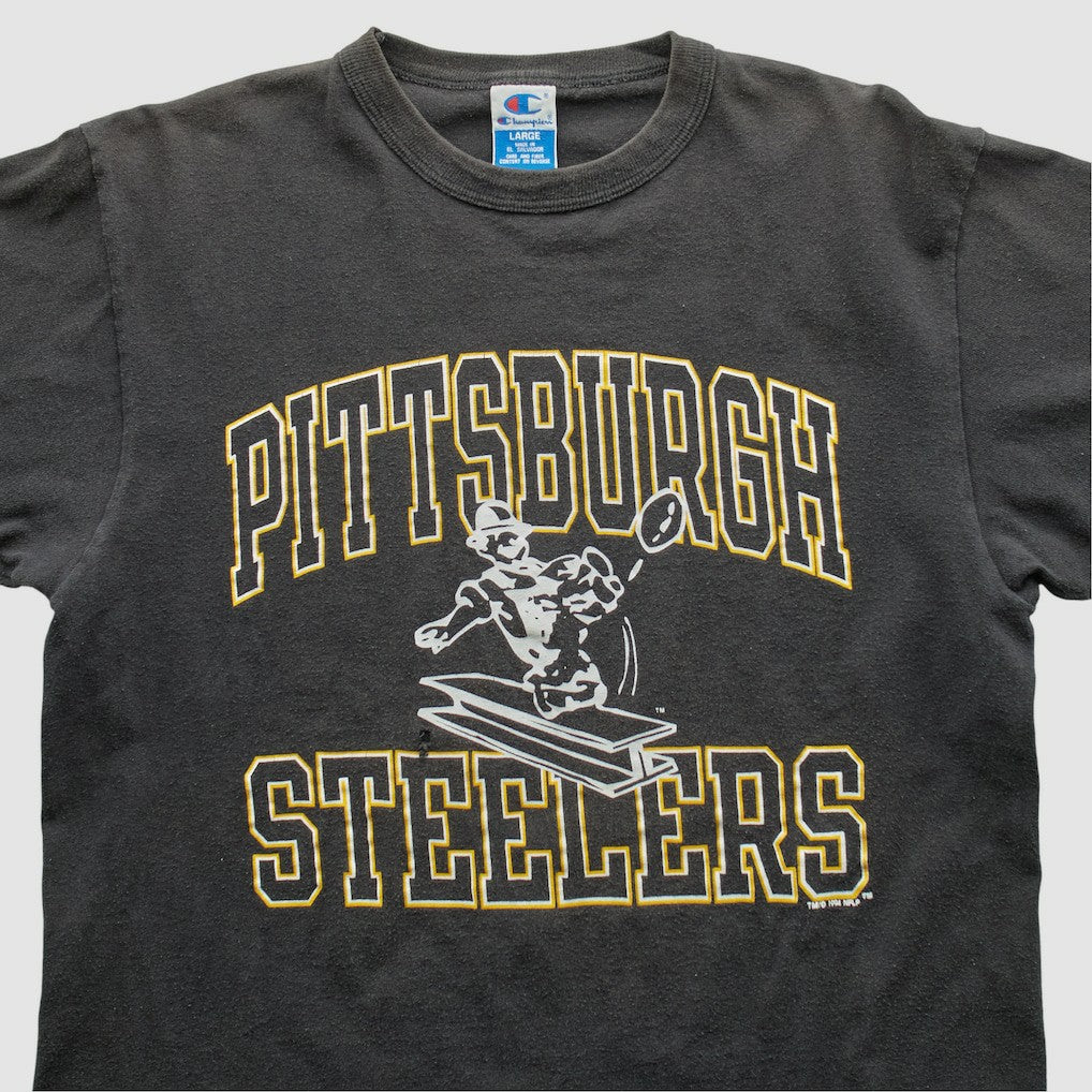 Fanatics Pittsburgh Steelers Champion 1994 T-shirt Black Vintage