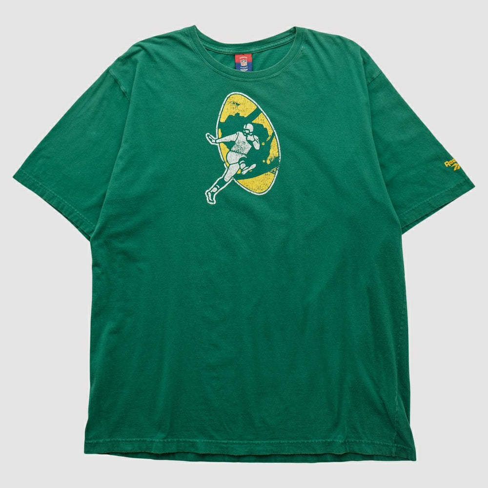 Fanatics Green Bay Packers Reebok 2000s T-shirt Green Vintage