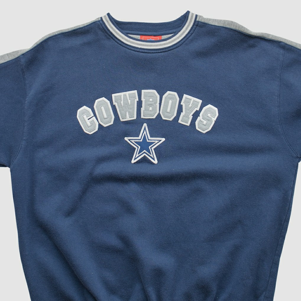 Fanatics Dallas Cowboys NFL 2000s Pullover Sweatshirt Navy Vintage