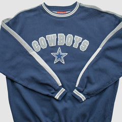 Fanatics Dallas Cowboys NFL 2000s Pullover Sweatshirt Navy Vintage