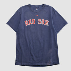 Boston Red Sox Majestic 2009 T-shirt - Navy - Vintage - Fanatics Sale
