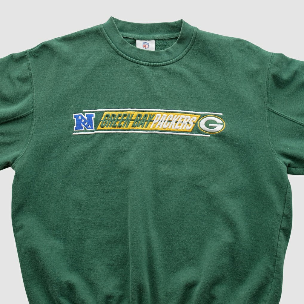 Fanatics Green Bay Packers NFL 2000s Pullover Sweatshirt Green Vintage
