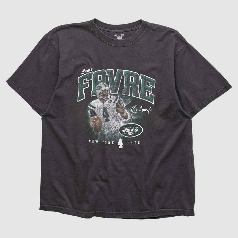 Fanatics New York Jets Reebok 2000s T-shirt Black Vintage