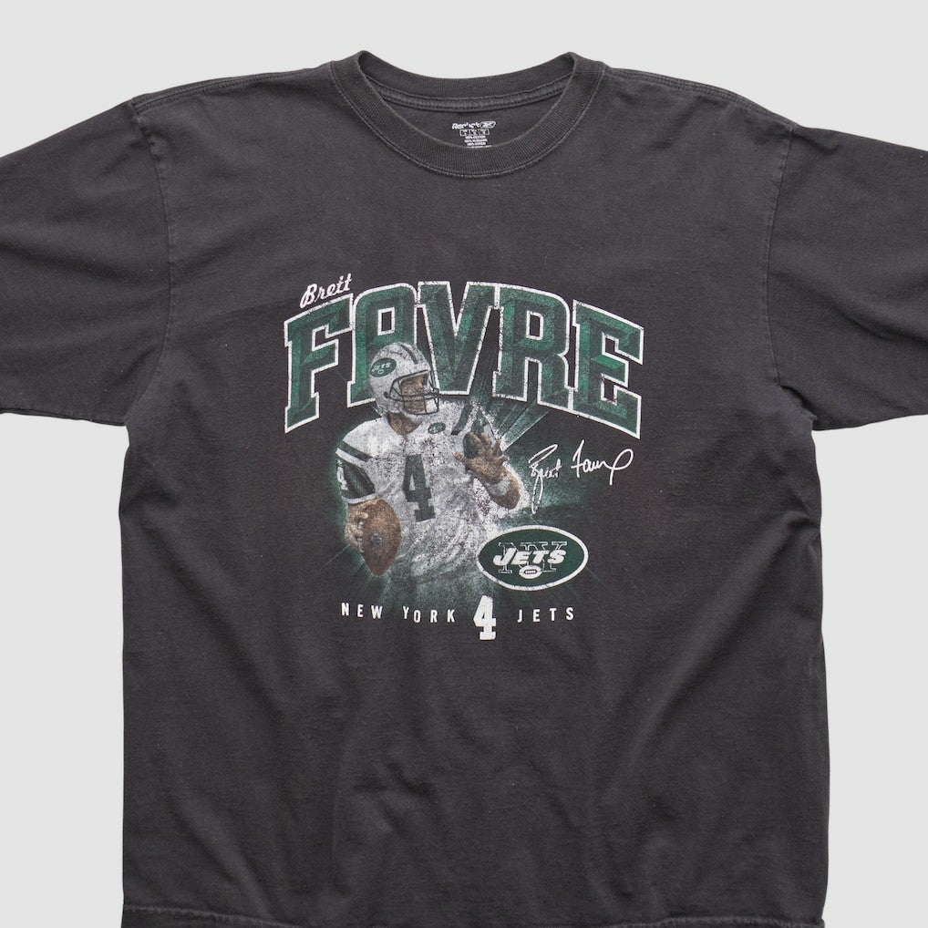 Fanatics New York Jets Reebok 2000s T-shirt Black Vintage