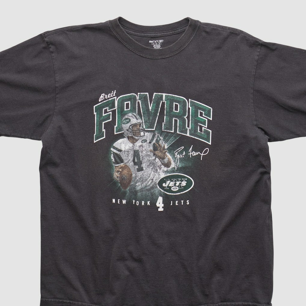 Fanatics New York Jets Reebok 2000s T-shirt Black Vintage