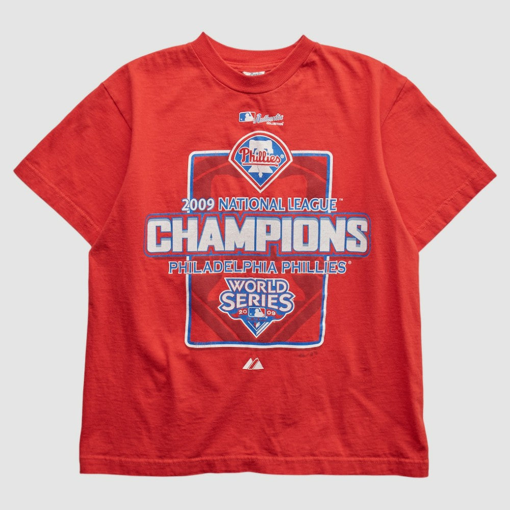 Philadelphia Phillies Delta 2009 T-shirt - Red - XVintage - Fanatics Online