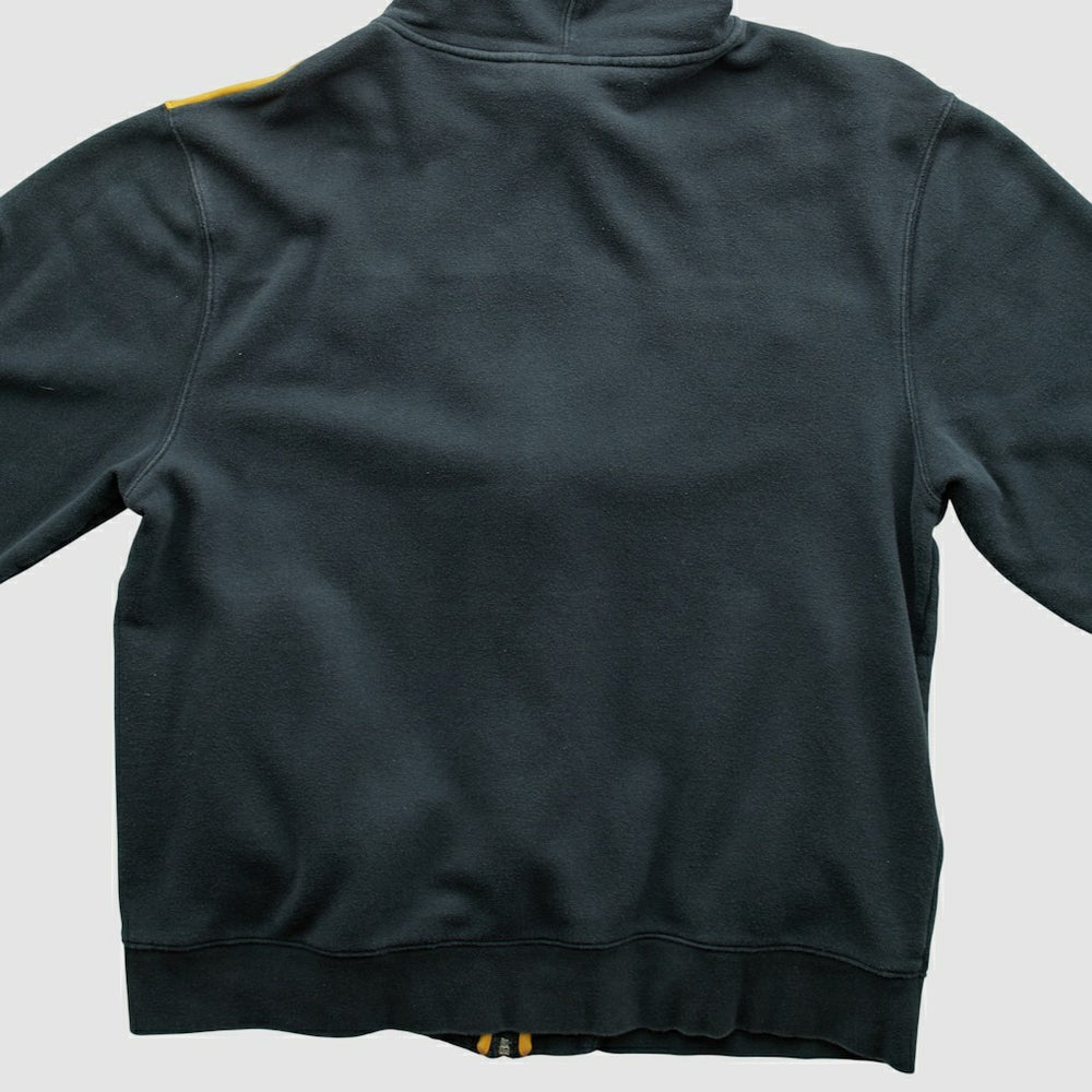 Fanatics Pittsburgh Steelers NFL 2010s Hooded Full Zip Sweatshirt Black Vintage
